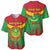 Personalised Mauritania Independence Day Baseball Jersey Coat Of Arms With Map Flag Color - Wonder Print Shop