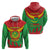 Personalised Mauritania Independence Day Hoodie Coat Of Arms With Map Flag Color - Wonder Print Shop