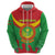Personalised Mauritania Independence Day Hoodie Coat Of Arms With Map Flag Color - Wonder Print Shop
