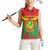 Personalised Mauritania Independence Day Women Sleeveless Polo Shirt Coat Of Arms With Map Flag Color - Wonder Print Shop