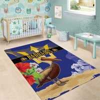 Barbados Independence Day Area Rug 30 November Brown Pelican With Trident - Wonder Print Shop