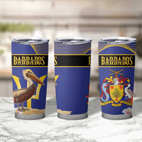 Barbados Independence Day Tumbler Cup 30 November Brown Pelican With Trident - Wonder Print Shop