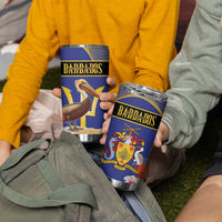 Barbados Independence Day Tumbler Cup 30 November Brown Pelican With Trident - Wonder Print Shop