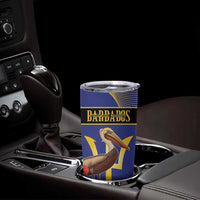 Barbados Independence Day Tumbler Cup 30 November Brown Pelican With Trident - Wonder Print Shop
