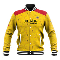 Colombia Football Custom Baseball Jacket 2026 Butterflies Orange-barred Sulphur - Wonder Print Shop