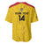 Colombia Football Custom Baseball Jersey 2026 Butterflies Orange-barred Sulphur - Wonder Print Shop