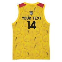 Colombia Football Custom Basketball Jersey 2026 Butterflies Orange-barred Sulphur - Wonder Print Shop