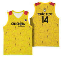 Colombia Football Custom Basketball Jersey 2026 Butterflies Orange-barred Sulphur - Wonder Print Shop