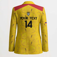 Colombia Football Custom Blazer 2026 Butterflies Orange-barred Sulphur - Wonder Print Shop