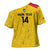 Colombia Football Custom Cross Shoulder Shirt 2026 Butterflies Orange-barred Sulphur - Wonder Print Shop