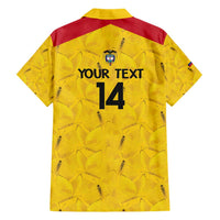 Colombia Football Custom Hawaiian Shirt 2026 Butterflies Orange-barred Sulphur - Wonder Print Shop