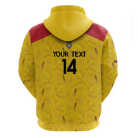 Colombia Football Custom Hoodie 2026 Butterflies Orange-barred Sulphur - Wonder Print Shop