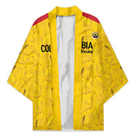 Colombia Football Custom Kimono 2026 Butterflies Orange-barred Sulphur - Wonder Print Shop