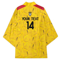 Colombia Football Custom Kimono 2026 Butterflies Orange-barred Sulphur - Wonder Print Shop