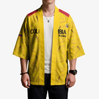 Colombia Football Custom Kimono 2026 Butterflies Orange-barred Sulphur - Wonder Print Shop