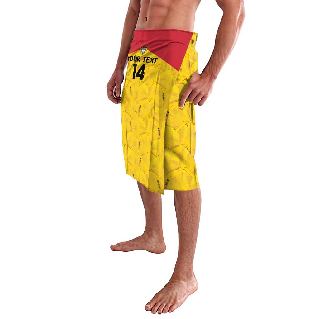 Colombia Football Custom Lavalava 2026 Butterflies Orange-barred Sulphur - Wonder Print Shop