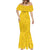 Colombia Football Custom Mermaid Dress 2026 Butterflies Orange-barred Sulphur - Wonder Print Shop