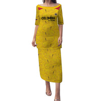 Colombia Football Custom Puletasi 2026 Butterflies Orange-barred Sulphur - Wonder Print Shop