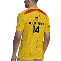 Colombia Football Custom Rugby Jersey 2026 Butterflies Orange-barred Sulphur - Wonder Print Shop