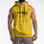 Colombia Football Custom Sleeveless Hoodie 2026 Butterflies Orange-barred Sulphur - Wonder Print Shop