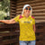 Colombia Football Custom Women Polo Shirt 2026 Butterflies Orange-barred Sulphur - Wonder Print Shop