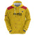 Colombia Football Custom Zip Hoodie 2026 Butterflies Orange-barred Sulphur - Wonder Print Shop