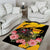Australia Melbourne Cup Day Area Rug Horse Racing Trophy With Roses - Wonder Print Shop