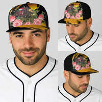 Australia Melbourne Cup Day Baseball Net Cap Horse Racing Trophy With Roses - Wonder Print Shop