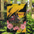 Australia Melbourne Cup Day Garden Flag Horse Racing Trophy With Roses - Wonder Print Shop