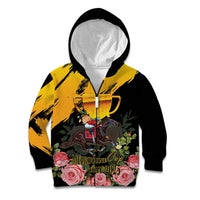 Personalised Australia Melbourne Cup Day Kid Hoodie Horse Racing Trophy With Roses - Wonder Print Shop