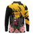 Personalised Australia Melbourne Cup Day Long Sleeve Polo Shirt Horse Racing Trophy With Roses - Wonder Print Shop
