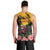 Personalised Australia Melbourne Cup Day Men Tank Top Horse Racing Trophy With Roses - Wonder Print Shop