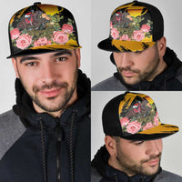 Australia Melbourne Cup Day Mesh Trucker Cap Horse Racing Trophy With Roses - Wonder Print Shop