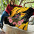 Australia Melbourne Cup Day Quilt Horse Racing Trophy With Roses - Wonder Print Shop