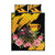 Australia Melbourne Cup Day Quilt Bed Set Horse Racing Trophy With Roses - Wonder Print Shop