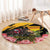 Australia Melbourne Cup Day Round Carpet Horse Racing Trophy With Roses - Wonder Print Shop