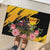 Australia Melbourne Cup Day Rubber Doormat Horse Racing Trophy With Roses - Wonder Print Shop