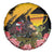 Australia Melbourne Cup Day Spare Tire Cover Horse Racing Trophy With Roses - Wonder Print Shop