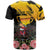 Personalised Australia Melbourne Cup Day T Shirt Horse Racing Trophy With Roses - Wonder Print Shop