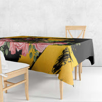 Australia Melbourne Cup Day Tablecloth Horse Racing Trophy With Roses - Wonder Print Shop