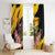 Australia Melbourne Cup Day Window Curtain Horse Racing Trophy With Roses - Wonder Print Shop