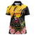 Personalised Australia Melbourne Cup Day Women Polo Shirt Horse Racing Trophy With Roses - Wonder Print Shop