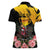 Personalised Australia Melbourne Cup Day Women Polo Shirt Horse Racing Trophy With Roses - Wonder Print Shop