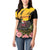 Personalised Australia Melbourne Cup Day Women Polo Shirt Horse Racing Trophy With Roses - Wonder Print Shop