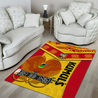 Papua New Guinea Rugby Area Rug 2023 Go Kumuls Pacific Dynamic Style - Wonder Print Shop