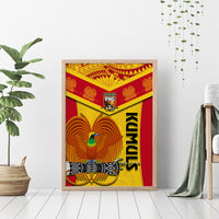 Custom Papua New Guinea Rugby Canvas Wall Art 2023 Go Kumuls Pacific Dynamic Style - Wonder Print Shop