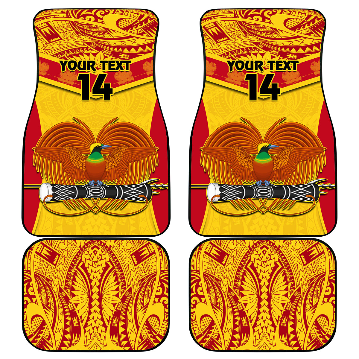 custom-papua-new-guinea-rugby-car-mats-2023-go-kumuls-pacific-dynamic-style