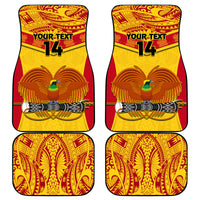 Custom Papua New Guinea Rugby Car Mats 2023 Go Kumuls Pacific Dynamic Style - Wonder Print Shop