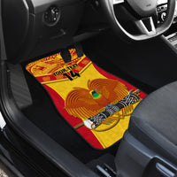 Custom Papua New Guinea Rugby Car Mats 2023 Go Kumuls Pacific Dynamic Style - Wonder Print Shop