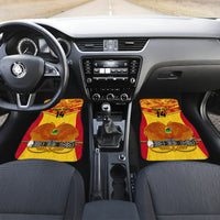 Custom Papua New Guinea Rugby Car Mats 2023 Go Kumuls Pacific Dynamic Style - Wonder Print Shop